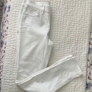LOFT Women's Crisp White Skinny Jeans